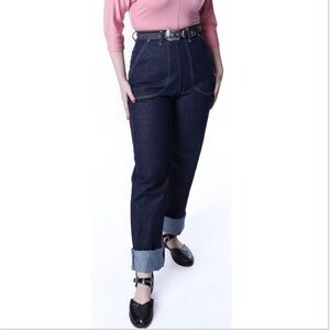 NWOT - "Jeanies" Blue Jeans by Freddies of Pinewood  - Size 28 - length altered